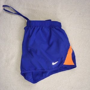 Nike dri-fit running shorts.  Size Small.